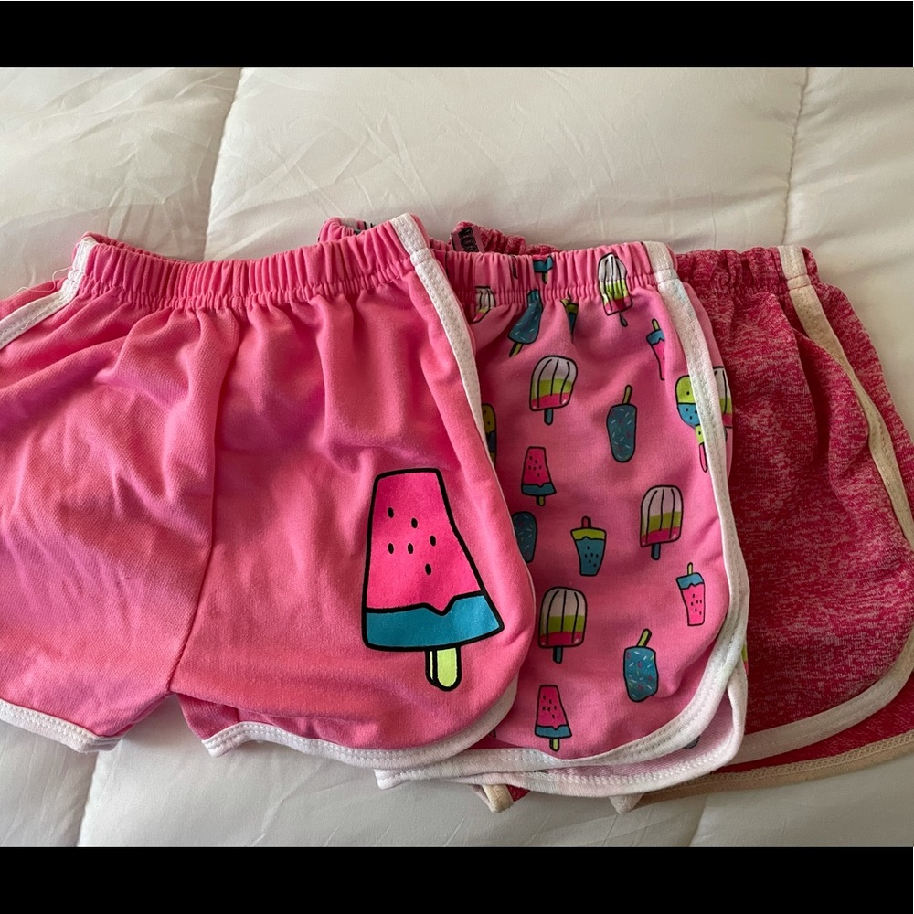 Dolphin shorts trio